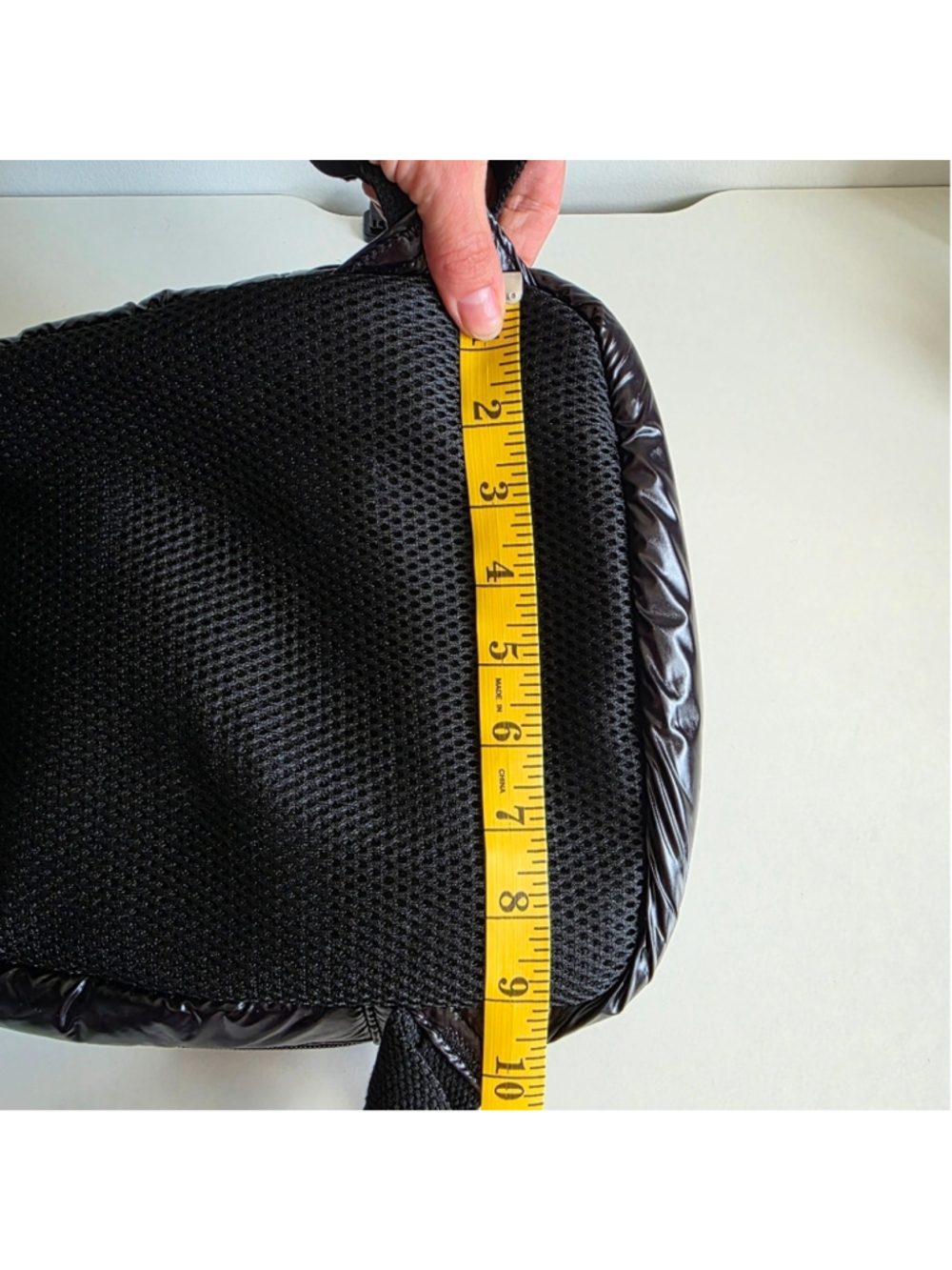 7 A.M Quilted Mini Backpack - Picture 8 of 16